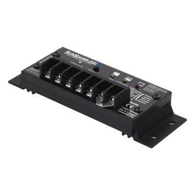 Controlador de Carga Solar PWM / 20 A / 24 VCC / Encapsulado Epóxico / Clase 1 Div 2 / Compensación de Temperatura