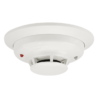 Detector Multicriterio de Humo y Calor / 4 Hilos / Contactos Secos / 57.2°C (135°F) / LED Bicolor