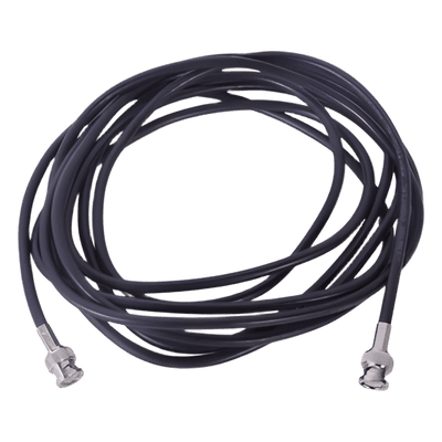 Cable Coaxial RG-59U-SYS-COBRE (400 cm)Cinta Poliester, 40%Malla-Aluminio, BNC Macho-BNC Macho.