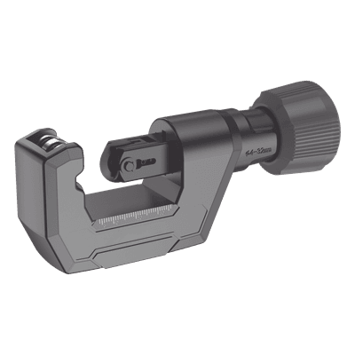 Cortatubos Manual / Diámetro 4-32 mm (3/16" – 1 1/4") / Mecanismo de Resorte / Rodillos Ranurados / Hoja de Repuesto Integrada / Acero Resistente al Desgaste
