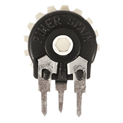 Potenciómetro de Precisión / 25 kΩ / 0.50 W / Cermet / 265° Rotación / IP54 / -40°C a +90°C