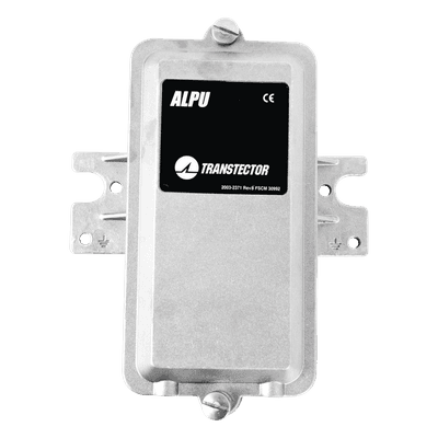 Protector Metalico Contra descargas Atmosfericas PoE Individual De 10/100 Mbps