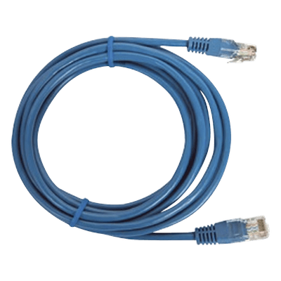 Cable de Parcheo UTP Cat5e / 2 m (6.56 ft) / Azul / 1 Gbps / RJ45