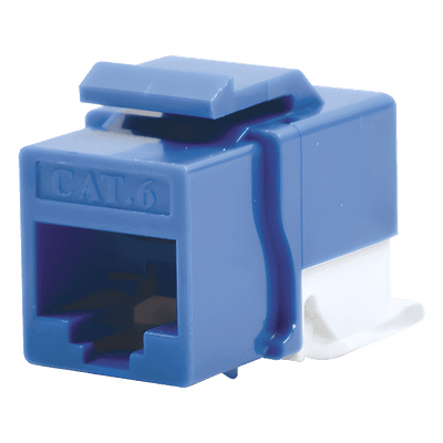Módulo Jack Cat6 sin herramienta (toolless) keystone - Color Azul
