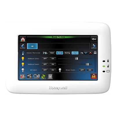 TouchCenter / Pantalla Táctil 7 pulg / Z-Wave / Compatible Paneles VISTA / Uso Interior