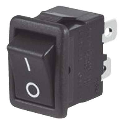 Interruptor Rocker / DPST On-Off / 250 Vca / 8 A / -20°C a +65°C