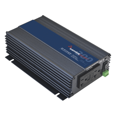 Inversor de onda sinusoidal pura / 300W / Entrada 12 Vcc / Salida 120 Vca 60 Hz / 6.1 x 9.7 x 2.6 pulgadas