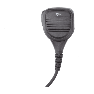 Micrófono-Bocina para Intemperie / IP54 / Cable Kevlar Grado Médico / Resistencia 40 kg / PTT con Guantes / Clip Rotativo 360°