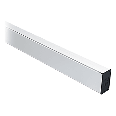 Mástil de Aluminio / 60 x 40 x 4200 mm / Compatible con Barrera G4000 / Color Blanco