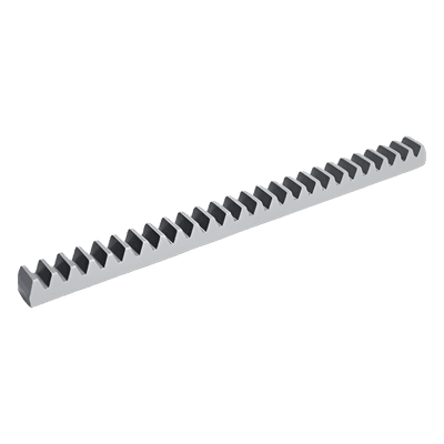 Cremallera Módulo 4 / Acero Galvanizado 22x22 mm / Hasta 1800 kg / 3.28 ft