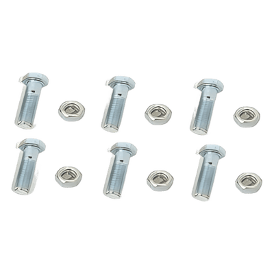 Juego de tornillería / Acero inoxidable grado 308 / 1/2" x 3-1/2" / 6 pares / ASTM F593C