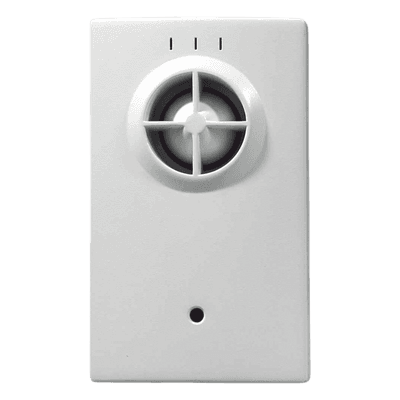 Sirena inalámbrica / 95 dB a 3 pies / Respaldo de batería 12 horas / Alimentación 120 VCA / Compatible con LYNXR (Rev.10+) y VISTA con transceptor 5883