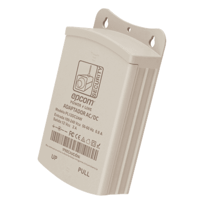 Fuente de Poder para Exterior / 12 Vcc / 2 Amp / 1 Salida / Voltaje de Entrada de 100 - 240 VCA