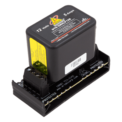 Protector Modular / 2 Pares / 12 V / Hot-Swap / SAD / 20 kA / 2 Mbps / Voz Datos Señalización