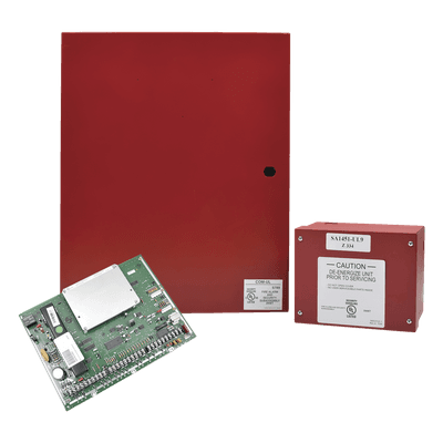 Panel de Control Híbrido / Incendio e Intrusión / 8 Particiones / 250 Zonas / V-Plex / 2 NAC 2.3 A