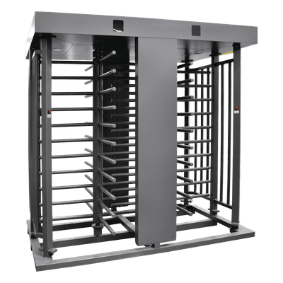 Torniquete de Cuerpo Completo / 4 Ejes de Seguridad / Rotación 90° / 30 Personas por Minuto / Interior/Exterior / 110 VCA / Acero al Carbón con Pintura Gris