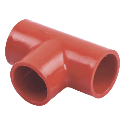 Cople en T para Tubería de Aspiración / Diámetro ¾ Pulgada / Material CPVC Resistente al Fuego / Certificación UL / Cumplimiento NFPA / Espacios Abiertos Aprobados