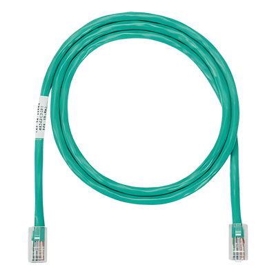 Cable de Parcheo UTP / Categoría 5e / 0.91 m (3 ft) / 24 AWG / PoE / Verde
