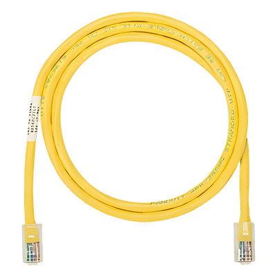 Cable de Parcheo UTP / Cat 5e / 24 AWG / 0.91 m (3 ft) / T568A / CM / Amarillo