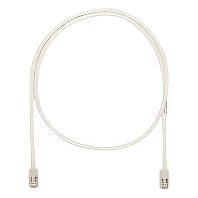 Cable de Parcheo UTP / Cat 5e / 1.52 m (5 ft) / 24 AWG / T568A / Blanco Mate
