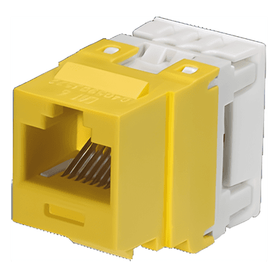 Conector Jack Keystone / Cat 6 / 8P8C / Terminación 110 / 250 MHz / -10°C a 65°C / 0.33 ft a 213.25 ft temperatura