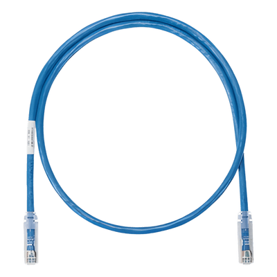 Cable de Parcheo UTP / Cat 6 / Clase E / 3 m (9.84 ft) / 24 AWG / T568B / Azul
