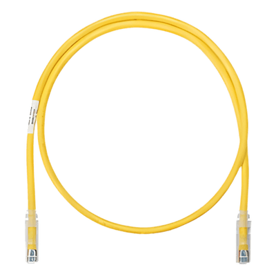 Cable de Parcheo UTP / Cat 6 / 2.1 m (7 ft) / 24 AWG / T568B / CM / Amarillo