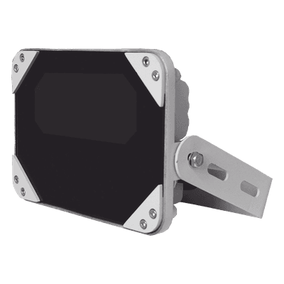 Iluminador IR  de Bajo Consumo / Cobertura 90° / 45 Metros de Iluminación / Exterior IP66 / Montable en Pared