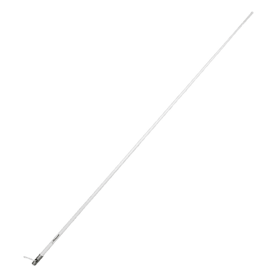 Antena Marina VHF / Fibra de Vidrio / 6 dB / 50 W / 2.4 m (7.9 ft) / RG-58 4.5 m (15 ft)