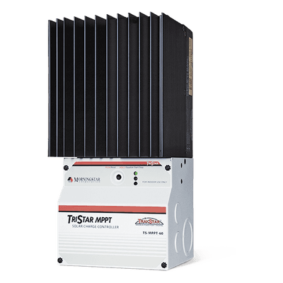 Controlador de Carga MPPT / 45 A / 12/24/36/48 V / Voc 150 Vcc / Sistemas hasta 3 kW / Operación 45°C sin degradación