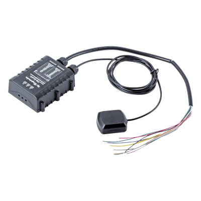 Localizador vehicular GPS y GLONASS con proteccion contra agua IP67 y antena GPS externa