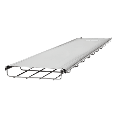 Tapa Automática para Charola / Tramo Recto 3 m (9.8 ft) / Ancho 100 mm / Calibre 20 / Acabado Electro-Zinc Anticorrosivo