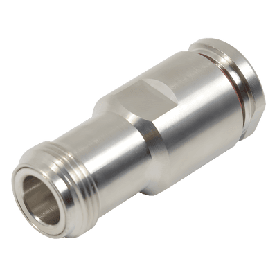 Conector N Hembra / 50 Ω / 0-6 GHz / VSWR 1.05 / -40°C a +85°C / 500 Ciclos