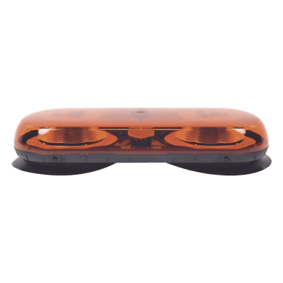 Mini Barra de Señalización LED / 18 LED Gen III / 25 Patrones de Destello / Montaje Magnético de Succión / 12 VCC / 40 cm (15.7 in) de Longitud