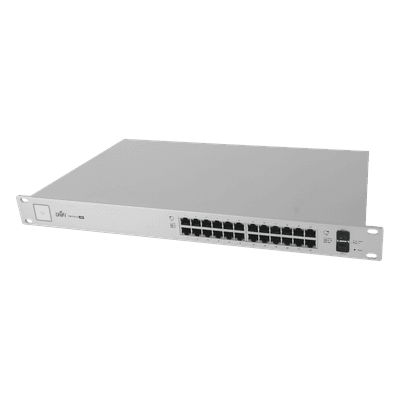 Switch administrable UniFi de 24 puertos, 250 Watts