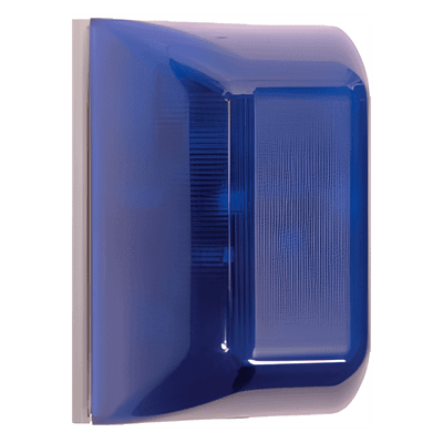 Minicontrolador Audiovisual / Alerta Visual y Audible / LED Estroboscópico / Uso Interior y Exterior / Color Azul