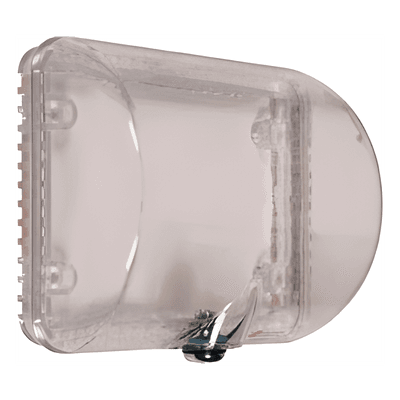 Protector para Termostatos / Policarbonato Transparente / Montaje Empotrado o Superficie / -40°C a 121°C / Resistente a UV