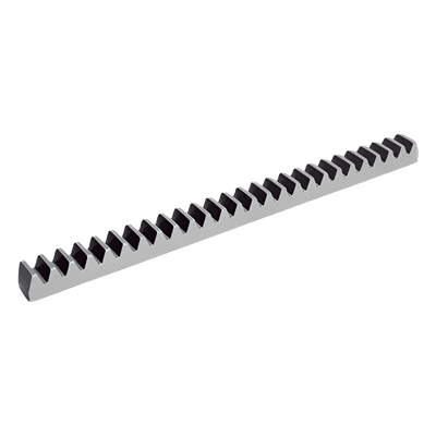 Cremallera de Acero para Puertas Corredizas / Módulo 4 / 1000 x 30 x 10 mm / Venta por Metro