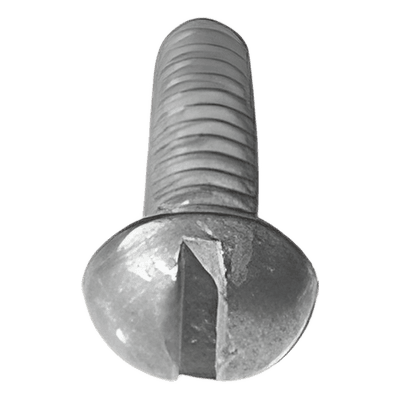 Tornillo Cabeza de Gota / 1/4" x 3/4" / Acabado Ergonómico / Instalación Manual o con Herramienta