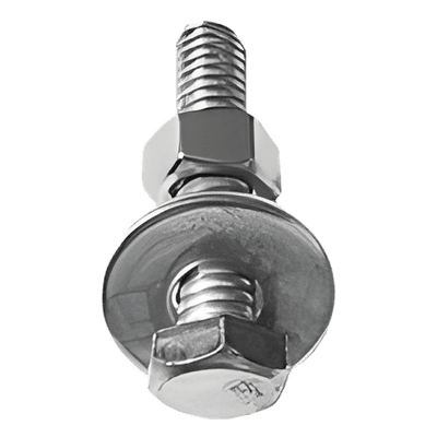 Tornillo Hexagonal / Grado 8.8 / 5/16" x 2 1/2" / Acero Aleado / Rosca Métrica ISO 68-1 / Acabado Galvanizado