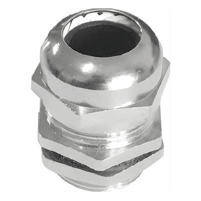 Conector Metálico Tipo Glándula / M50 x 1.5 / Cable 32-38 mm / IP68-10 / Latón Niquelado / -40℃ a 100℃