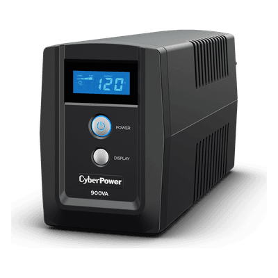 UPS de 900 VA/420 W, Topología Línea Interactiva, Entrada 120 Vca NEMA 5-15P, y 6 Salidas NEMA 5-15R, Con Regulador de Voltaje (AVR)