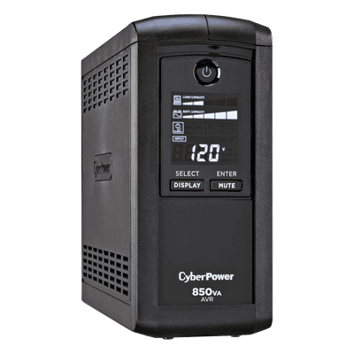 UPS de 850 VA/510 W, Topología Línea Interactiva, Entrada 120 Vca NEMA 5-15P, Tipo Mini Torre, Con 9 Tomas NEMA 5-15R