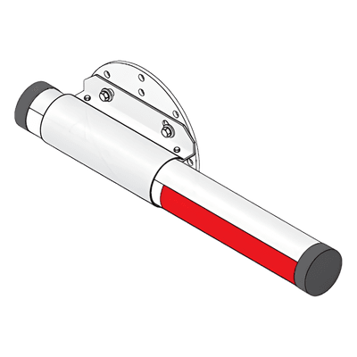 Brazo de Aluminio de 14ft (4.26m) / Iluminación LED Color BLANCO incluida/  Montaje y Arnés de Conexión no incluidos