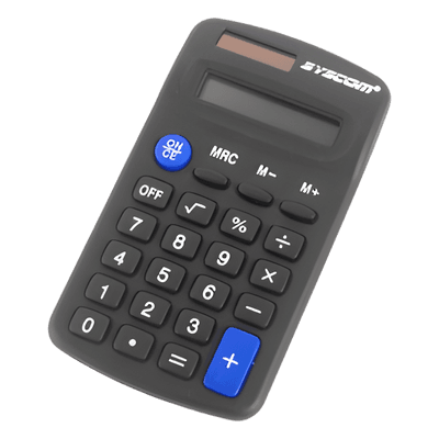 Calculadora Científica / 10 Dígitos LCD / Diseño Compacto / Pilas AAA