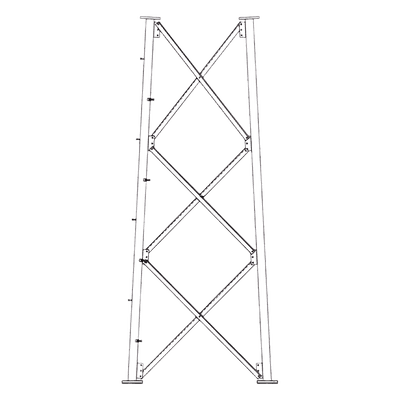 Sección 9 Base para Torre Autosoportada línea SSV (Código de Fábrica: 9N82)