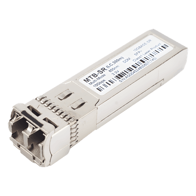 Transceptor SFP+ / 10GBASE-SR / Multimodo LC / 300 m (984 ft) / 850 nm