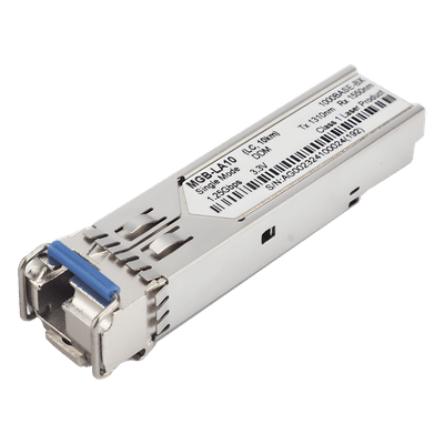 Transceptor WDM Mini-GBIC SFP 1G / LC / Fibra Monomodo / 10 km / TX 1310nm RX 1550nm
