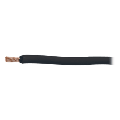 Cable Eléctrico THW-LS / Calibre 8 AWG / 19 Hilos / 8.37 mm² / 90°C Seco / 75°C Mojado / Color Negro / Venta por Metro