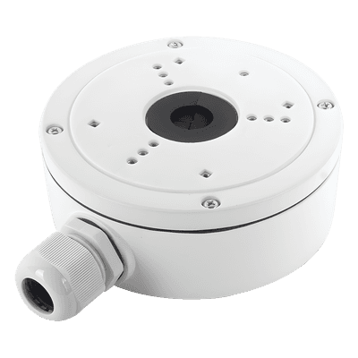 Caja de Conexiones de Exterior con Tapa para Cámaras Tipo Domo, Turret y Bala / IP66